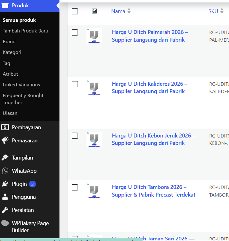 Home Wordpress produk