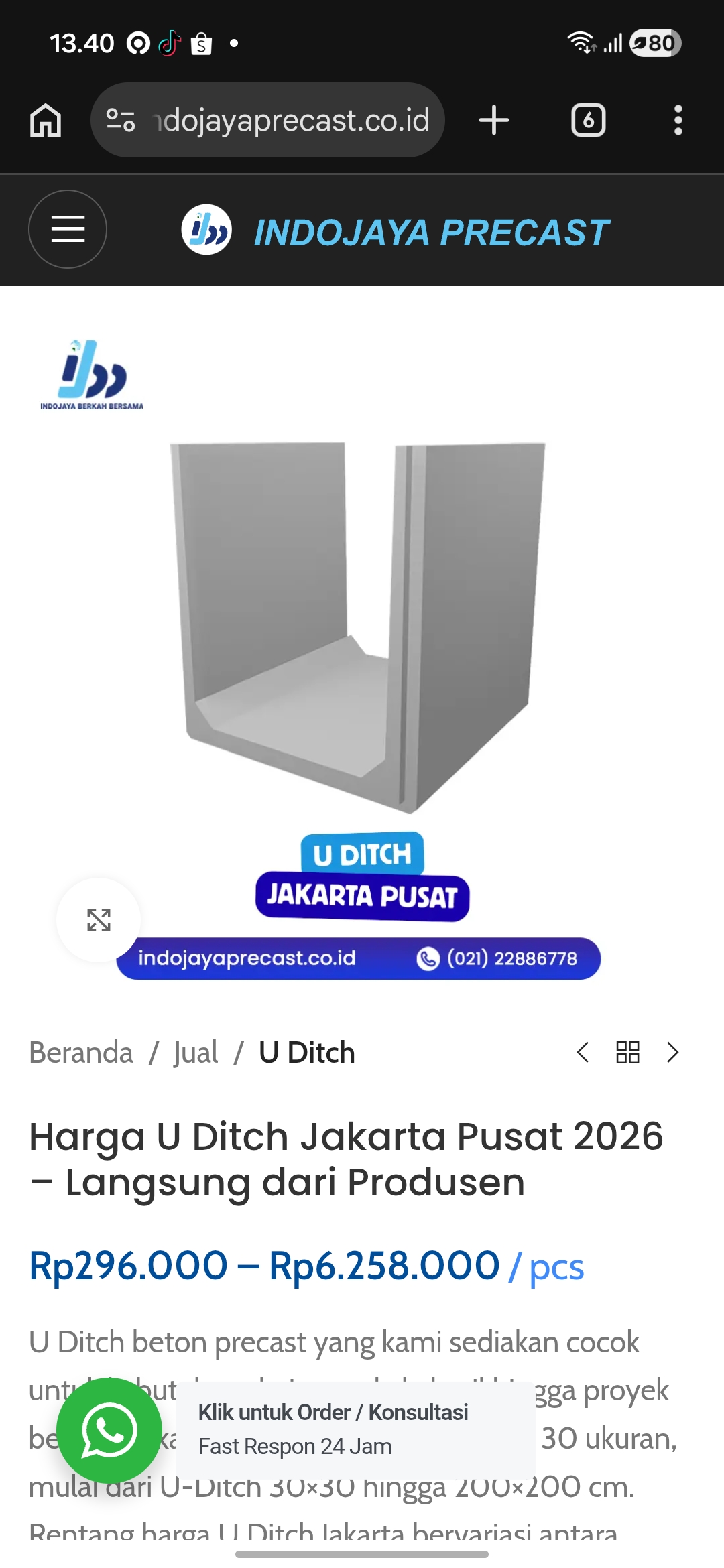 Home laman artikel u ditch precast